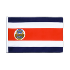 Costa Rica Hohlsaum Flagge ECO 60 x 90 cm
