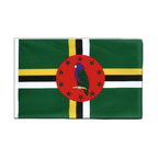 Dominica Hohlsaum Flagge ECO 60 x 90 cm
