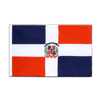 Dominikanische Republik Flagge - 60 x 90 cm Hohlsaum ECO