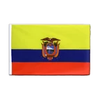 Ecuador Ekuador Hohlsaum Flagge ECO 60 x 90 cm