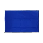 Blaue Hohlsaum Flagge ECO 60 x 90 cm