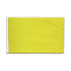 Gelbe Hohlsaum Flagge ECO 60 x 90 cm