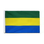 Gabon Sleeved Flag ECO 2x3 ft