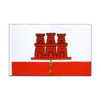 Gibraltar Hohlsaum Flagge ECO 60 x 90 cm
