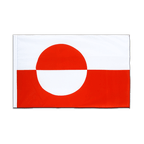 Grönland Hohlsaum Flagge ECO 60 x 90 cm