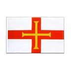 Guernsey Hohlsaum Flagge ECO 60 x 90 cm