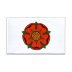 Lancashire rose rouge - Drapeau Fourreau ECO 60 x 90 cm