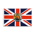 Royaume-Uni avec Blason Drapeau Fourreau ECO 60 x 90 cm