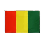 Guinea Hohlsaum Flagge ECO 60 x 90 cm