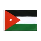 Jordanien Hohlsaum Flagge ECO 60 x 90 cm