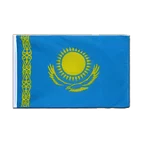 Kasachstan Hohlsaum Flagge ECO 60 x 90 cm