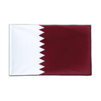 Katar Hohlsaum Flagge ECO 60 x 90 cm