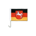 Lower Saxony Car Flag 12x16"