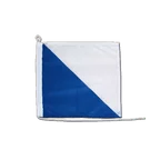 Zürich Bootsflagge 30 x 30 cm