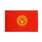 Kirgisistan Hohlsaum Flagge ECO 60 x 90 cm