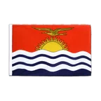 Kiribati Hohlsaum Flagge ECO 60 x 90 cm