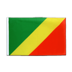 Kongo Hohlsaum Flagge ECO 60 x 90 cm
