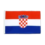 Kroatien Hohlsaum Flagge ECO 60 x 90 cm