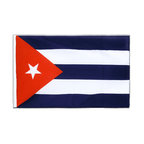 Kuba Hohlsaum Flagge ECO 60 x 90 cm