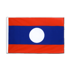 Laos Hohlsaum Flagge ECO 60 x 90 cm