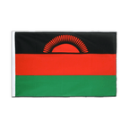 Malawi Hohlsaum Flagge ECO 60 x 90 cm