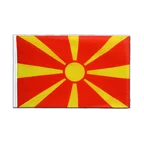 Mazedonien Hohlsaum Flagge ECO 60 x 90 cm