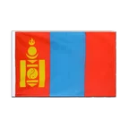 Mongolei Hohlsaum Flagge ECO 60 x 90 cm
