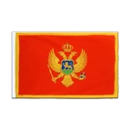 Montenegro Hohlsaum Flagge ECO 60 x 90 cm