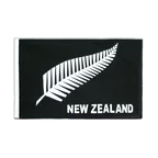 New Zealand feather all blacks Sleeved Flag ECO 2x3 ft