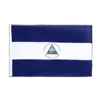 Nicaragua Hohlsaum Flagge ECO 60 x 90 cm