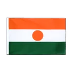 Niger Hohlsaum Flagge ECO 60 x 90 cm