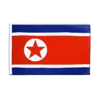 Nordkorea Hohlsaum Flagge ECO 60 x 90 cm