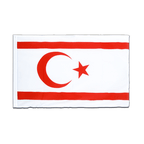 Nordzypern Hohlsaum Flagge ECO 60 x 90 cm