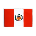 Peru Hohlsaum Flagge ECO 60 x 90 cm