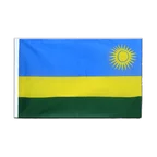 Ruanda Hohlsaum Flagge ECO 60 x 90 cm