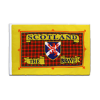 Schottland Scotland The Brave Hohlsaum Flagge ECO 60 x 90 cm