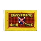 Schottland Scotland The Brave Hohlsaum Flagge ECO 60 x 90 cm