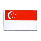 Singapur Hohlsaum Flagge ECO 60 x 90 cm
