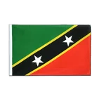 St. Kitts und Nevis Hohlsaum Flagge ECO 60 x 90 cm