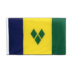 St. Vincent und die Grenadinen Hohlsaum Flagge ECO 60 x 90 cm