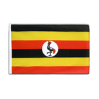 Uganda Hohlsaum Flagge ECO 60 x 90 cm