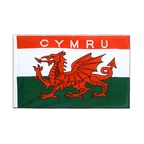 Wales CYMRU Hohlsaum Flagge ECO 60 x 90 cm