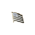Bretagne Flaggen Pin 2 x 2 cm