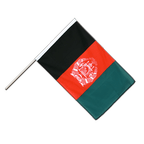 Afghanistan Drapeau sur hampe ECO 60 x 90 cm