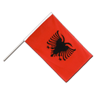 Albanie Drapeau sur hampe ECO 60 x 90 cm