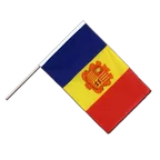 Andorra Stockflagge ECO 60 x 90 cm