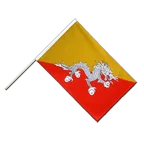 Bhutan Stockflagge ECO 60 x 90 cm
