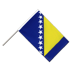 Bosnien Herzegowina Stockflagge ECO 60 x 90 cm