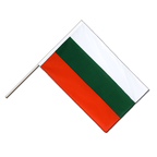 Bulgarie Drapeau sur hampe ECO 60 x 90 cm