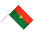 Burkina Faso Drapeau sur hampe ECO 60 x 90 cm
